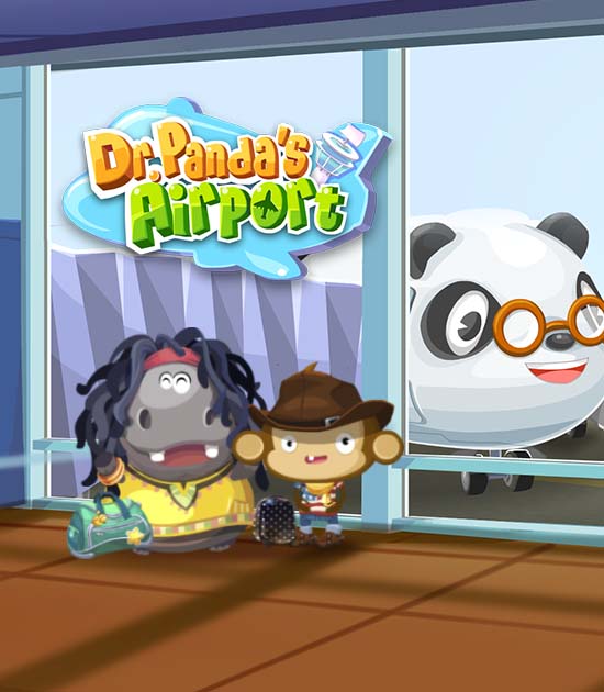 Baby panda shopping game